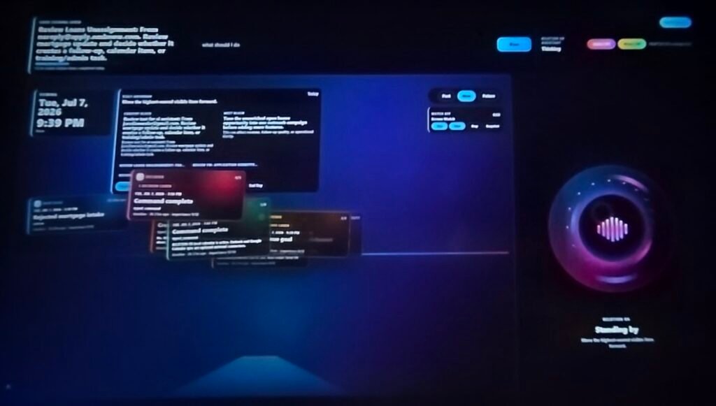 REL8TION OS Timeline and Robin interface created by Jared Feder